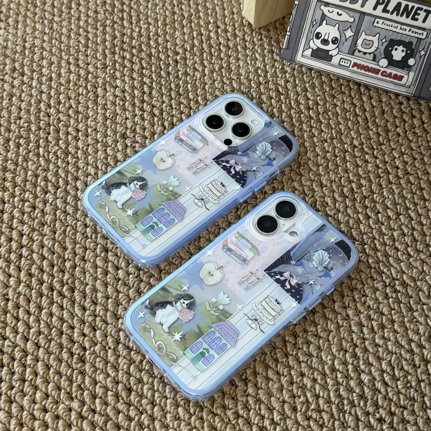 Border Collie Puppy Acrylic Phone Case