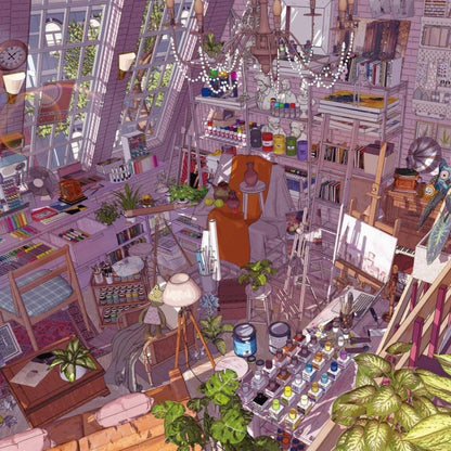 Afternoon Palette 3D Sticker