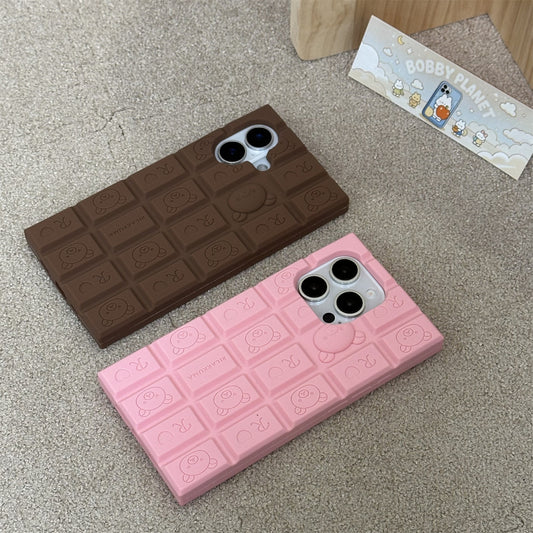 Little Bear 3D Chocolate Silicone Phone Case