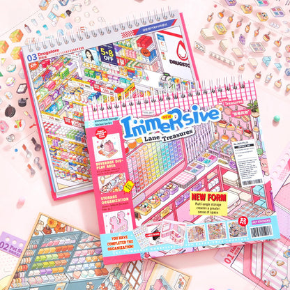 Local Life 3D Sticker Book
