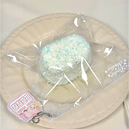 Mint Crushed Ice Senbei Squishy