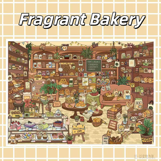 Summer Projects 3D Sticker | 4 Cute Miniature Scenes