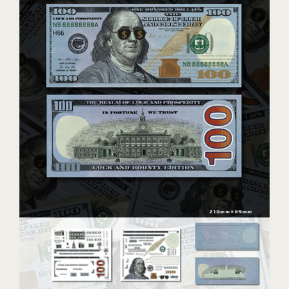 Cash Player 3D Sticker | 5 Cute Miniature Scenes