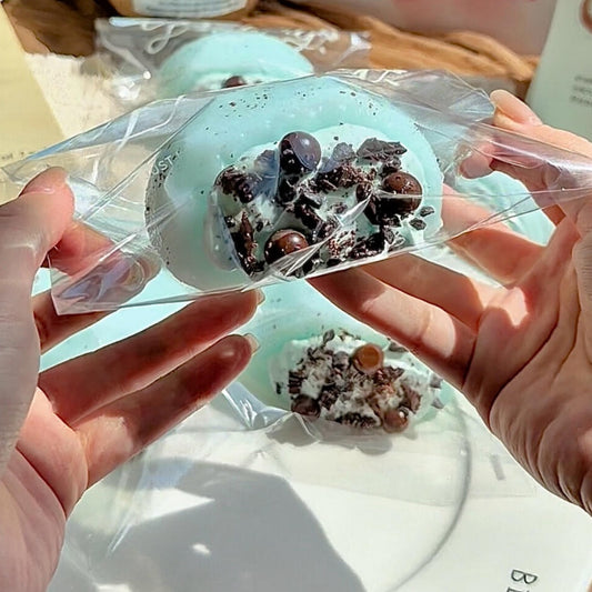 Summer Mint Chocolate Glutinous Rice Ball Squishy