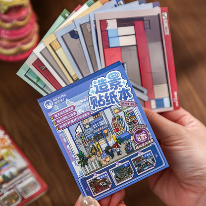 Department Store 3D Sticker Book