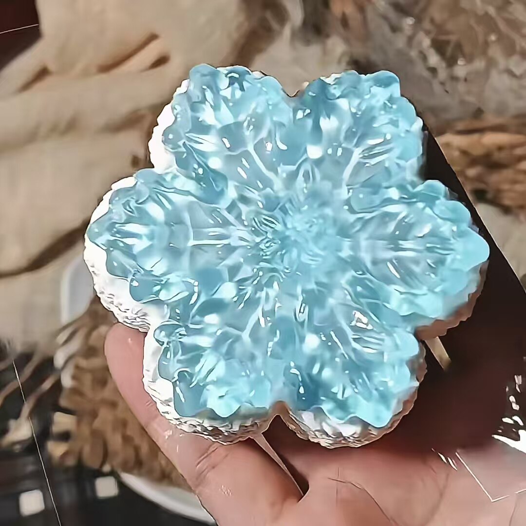 Blue Snowflake Squishy