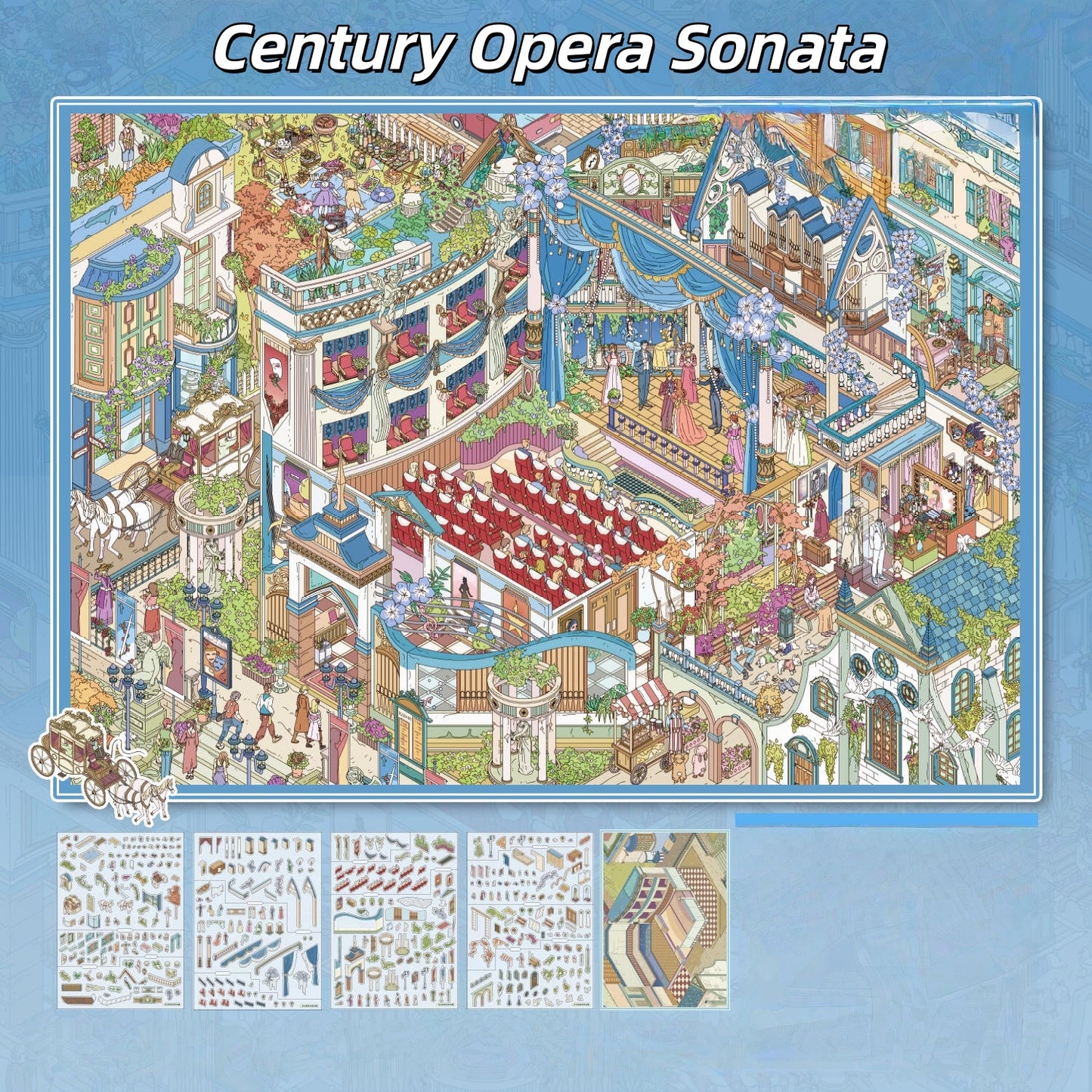 Century Opera Sonata 3D Sticker