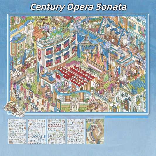 Century Opera Sonata 3D Sticker