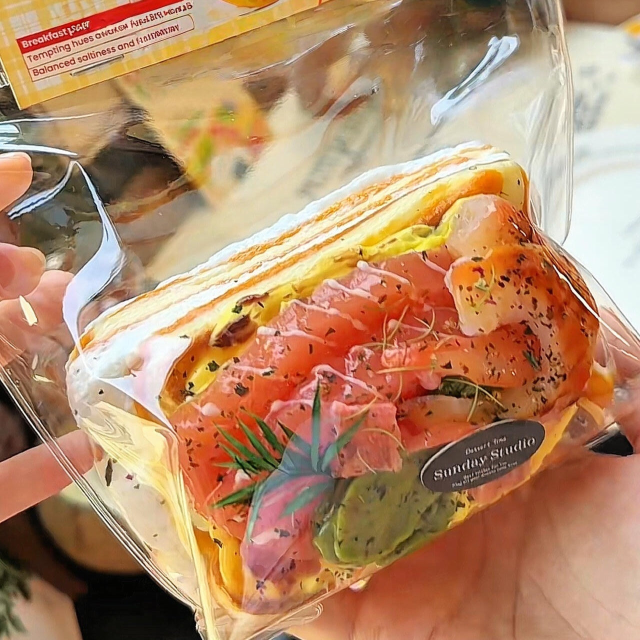Salmon Lasagna Bread Tiramisu Squishy