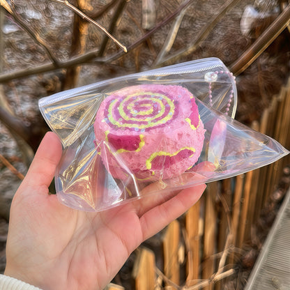 Double-Layer Strawberry Berry Toast Squishy