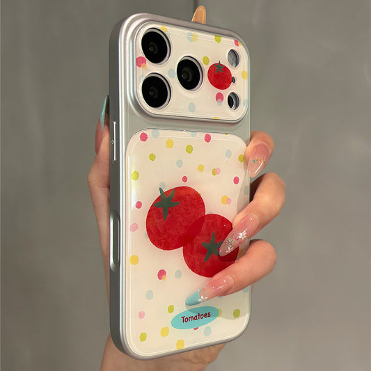 Colorful Dot Tomato Acrylic Phone Case