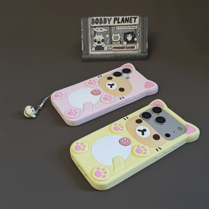 Cute Bear Silicone Phone Case