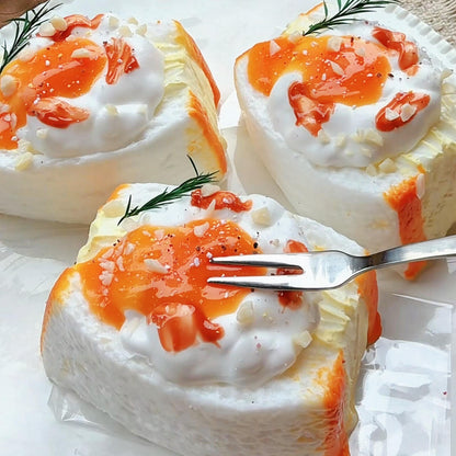 Cloud Lava Egg Sandwich Squishy