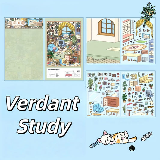 Verdant Study 3D Sticker