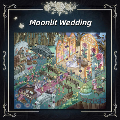 Wedding & Party 3D Sticker | 2 Cute Miniature Scenes