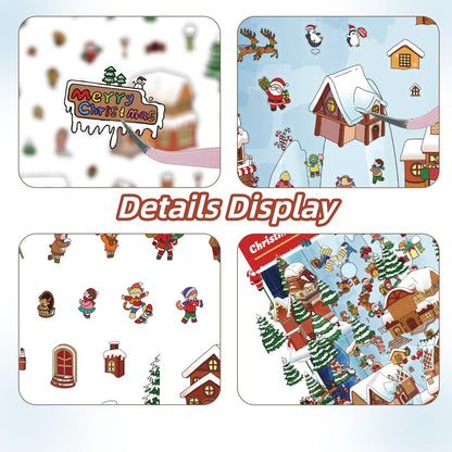 Christmas Town 3D Sticker