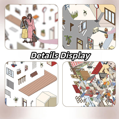 A Corner of the Street 3D Sticker