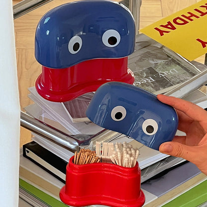 Big Eye-Shaped Dental Floss Organizer Box