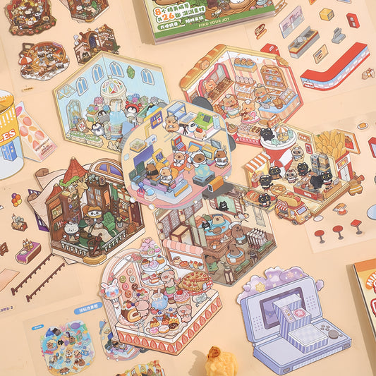 Little Joys 3D Sticker Book