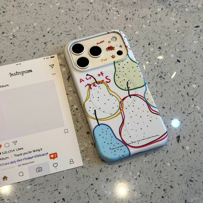 Colorful Line Sydney Magnetic Stand Acrylic Phone Case