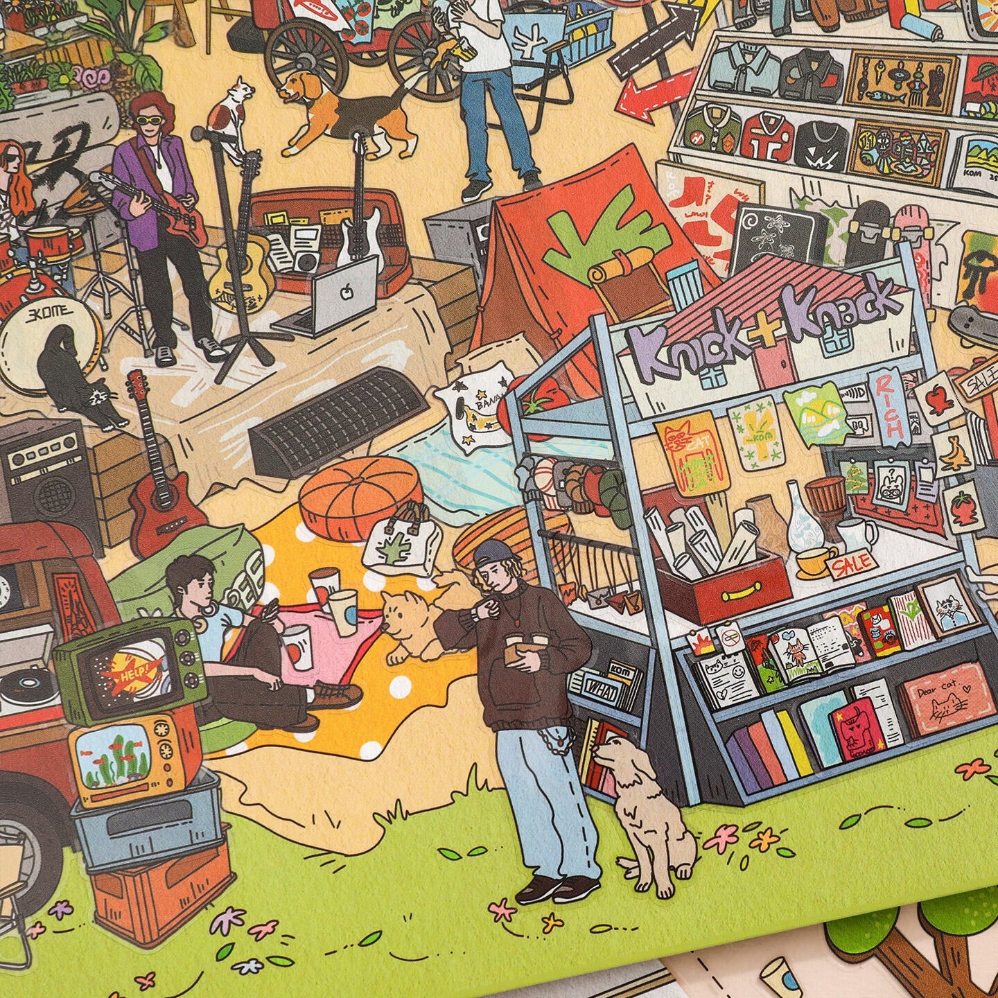 Afternoon Park 3D Sticker