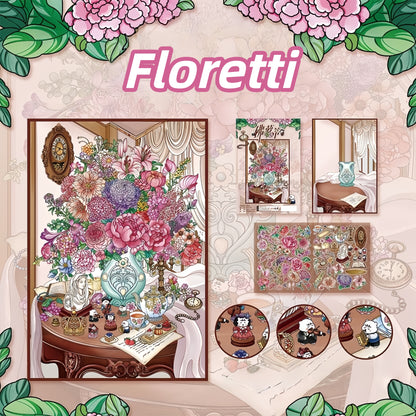 Varied Life 3D Sticker | 6 Cute Miniature Scenes