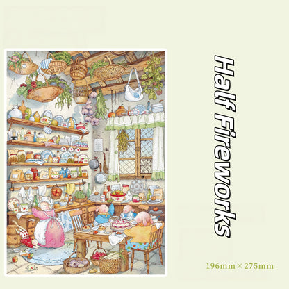 Small Moments 3D Sticker | 3 Cute Miniature Scenes