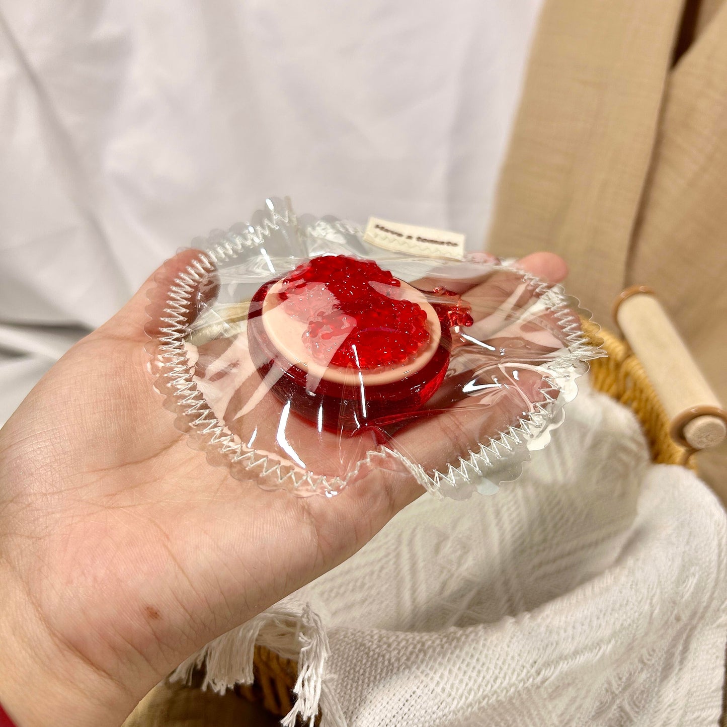 Crystal Pomegranate Squishy