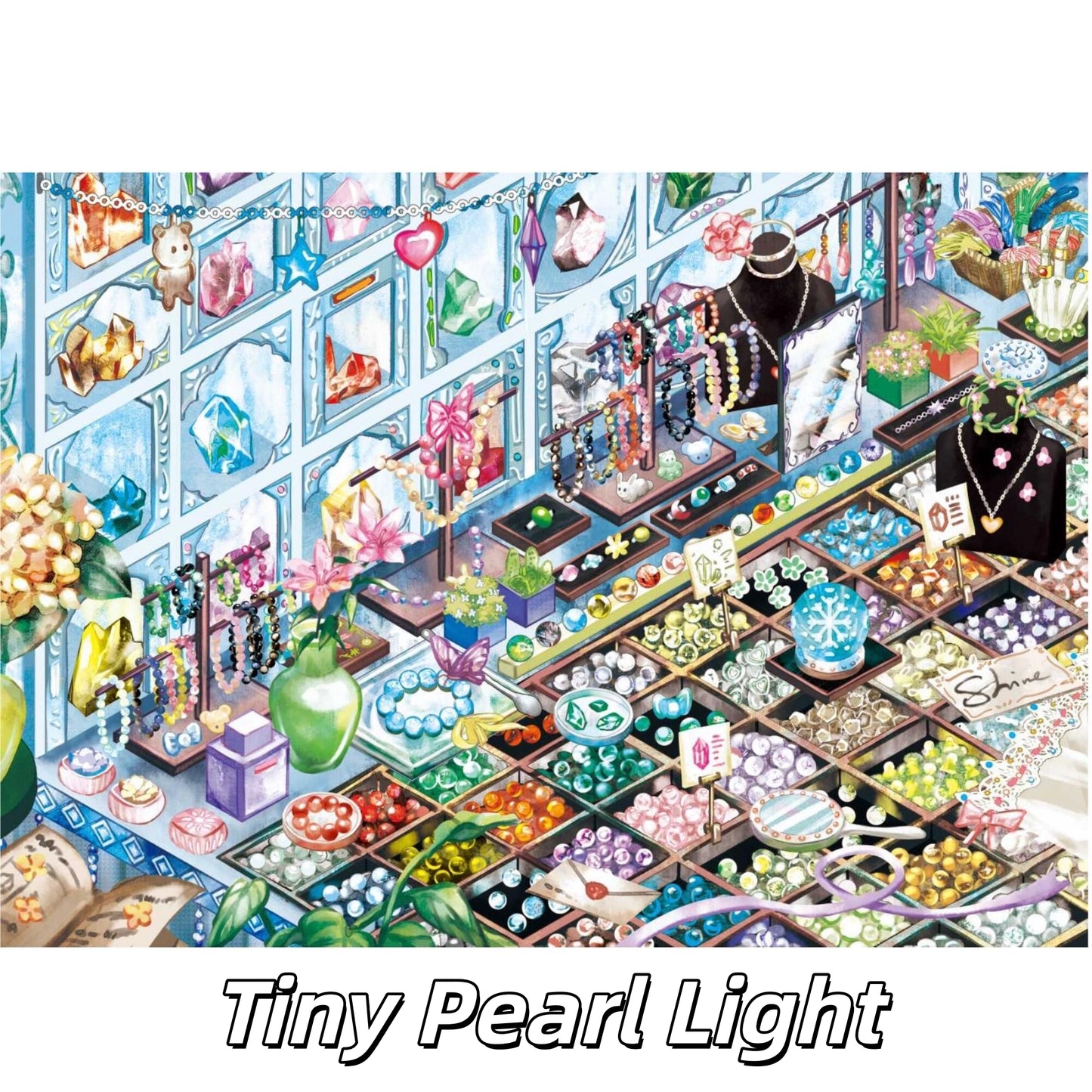 Shade & Shine 3D Sticker | 4 Cute Miniature Scenes