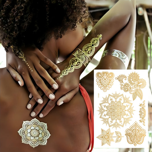 Lace Whispers Temporary Tattoo