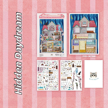 Hidden Daydream 3D Sticker