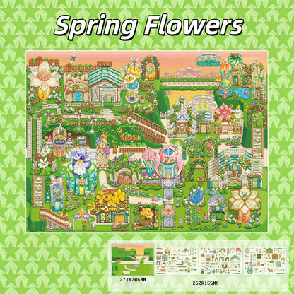MOD Series 3D Sticker | 2 Cute Miniature Scenes