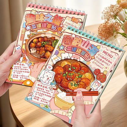 Chinese Food 3D Sticker Book