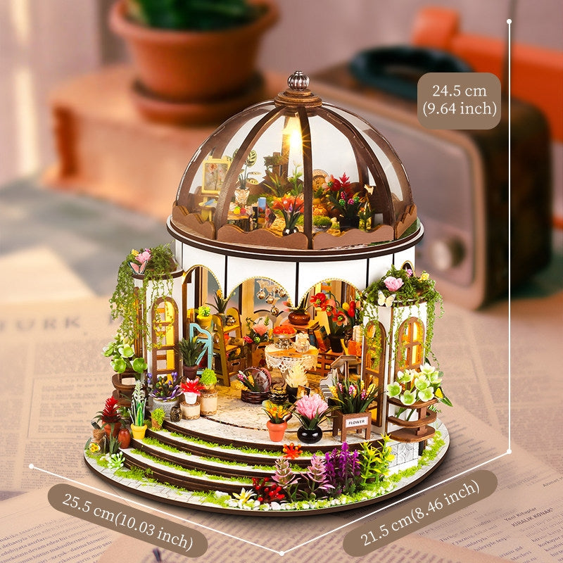 Hanging Garden DIY Miniature House - English Instructions