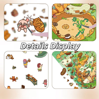 Meow Meow Bakery 3D Sticker