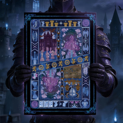 Club Jack - Knight of Frosted Plum Calyx 3D Sticker