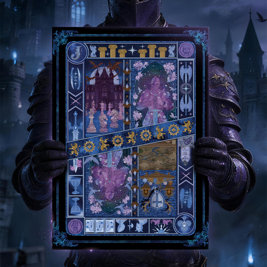 Club Jack - Knight of Frosted Plum Calyx 3D Sticker