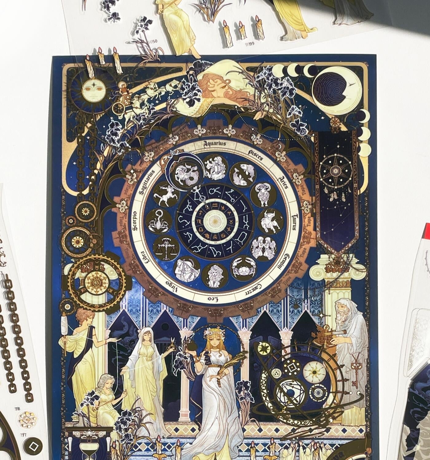 Wheel of Prophecy 3D Sticker
