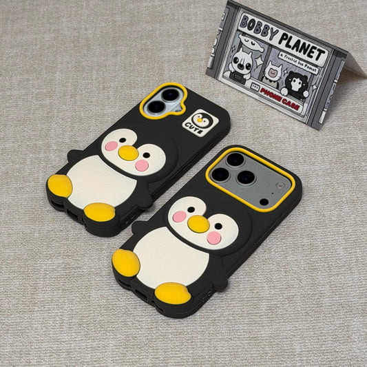 Little Penguin Silicone Phone Case