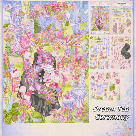 Dream Tea Ceremony 3D Sticker
