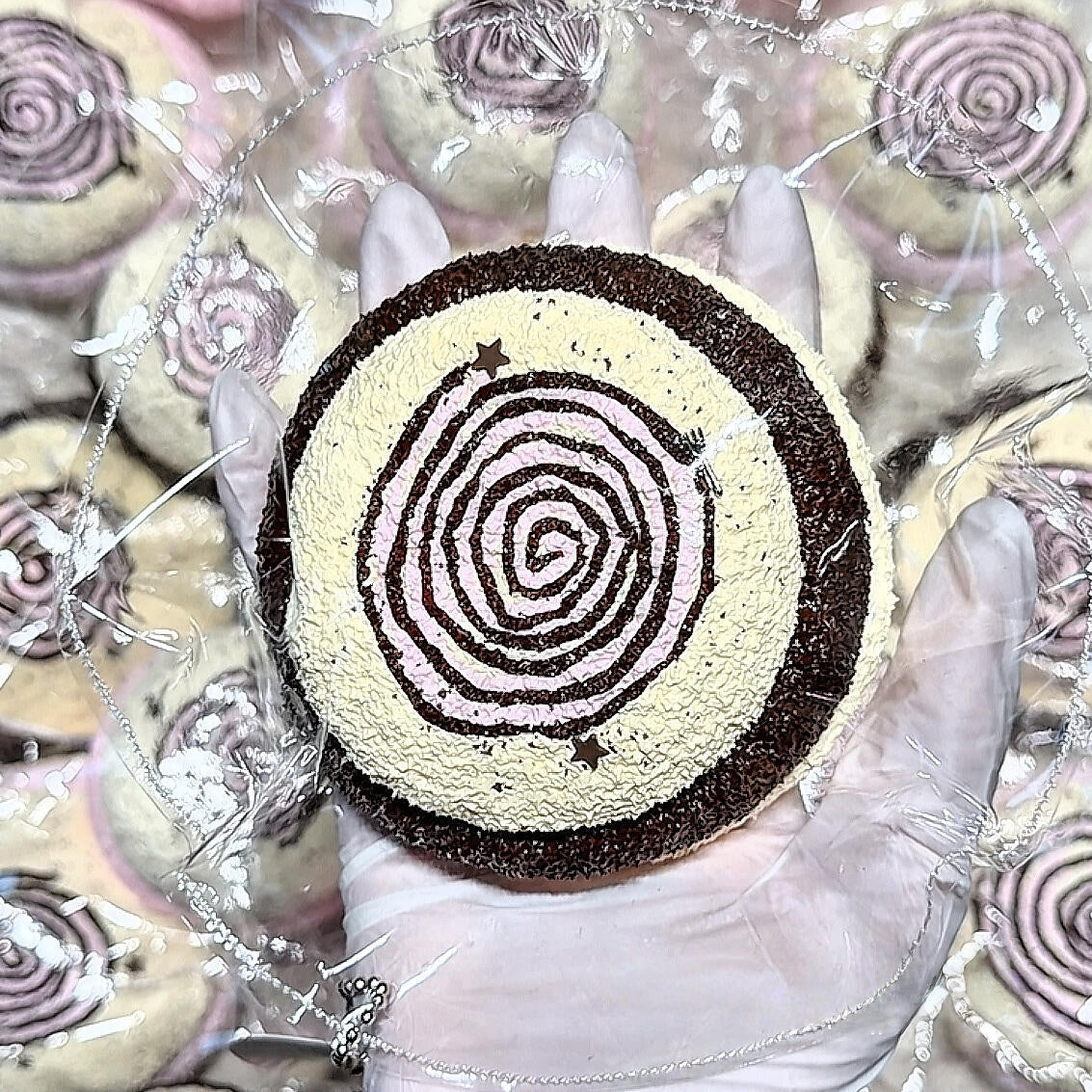 Spiral Roll Toast Squishy