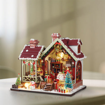 Holy Night Warm Pavilion DIY Miniature House - English Instructions
