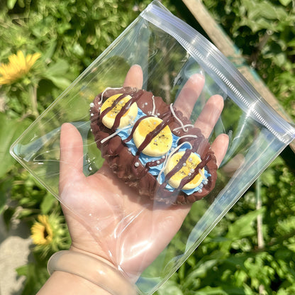 Salted Caramel Cocoa Loaf Squishy