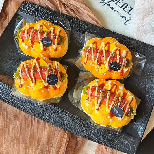 Mayo Cheese Sausage Bun Squishy