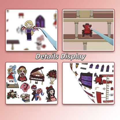 Gastle Secrets 3D Sticker
