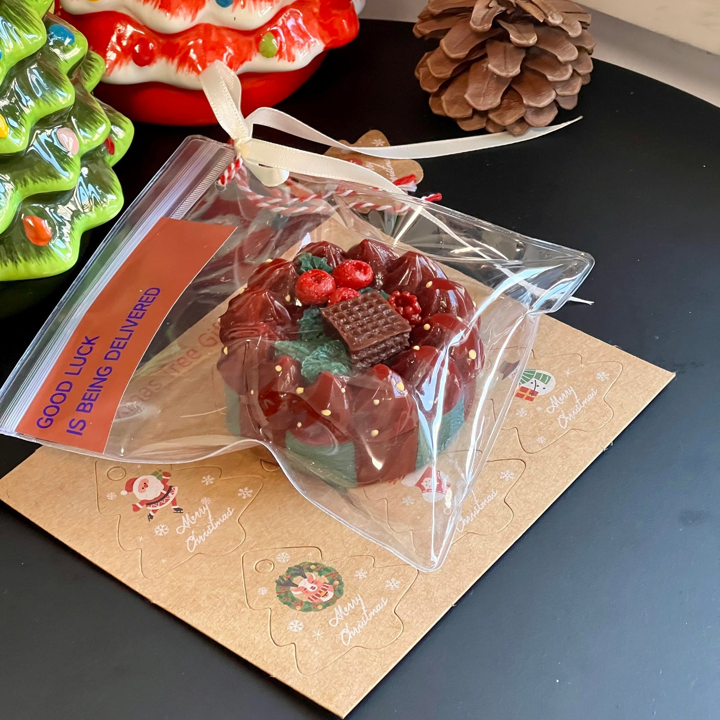 Christmas Cake Squishy