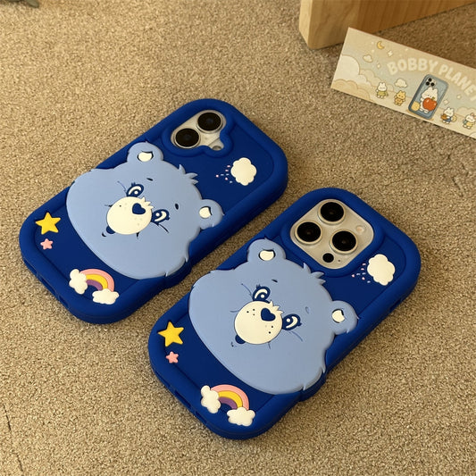 Rainbow Bear Silicone Phone Case