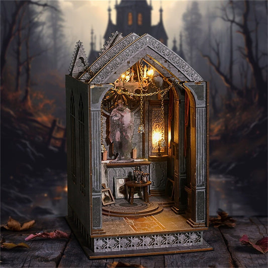Gothic House DIY Miniature House - English Instructions