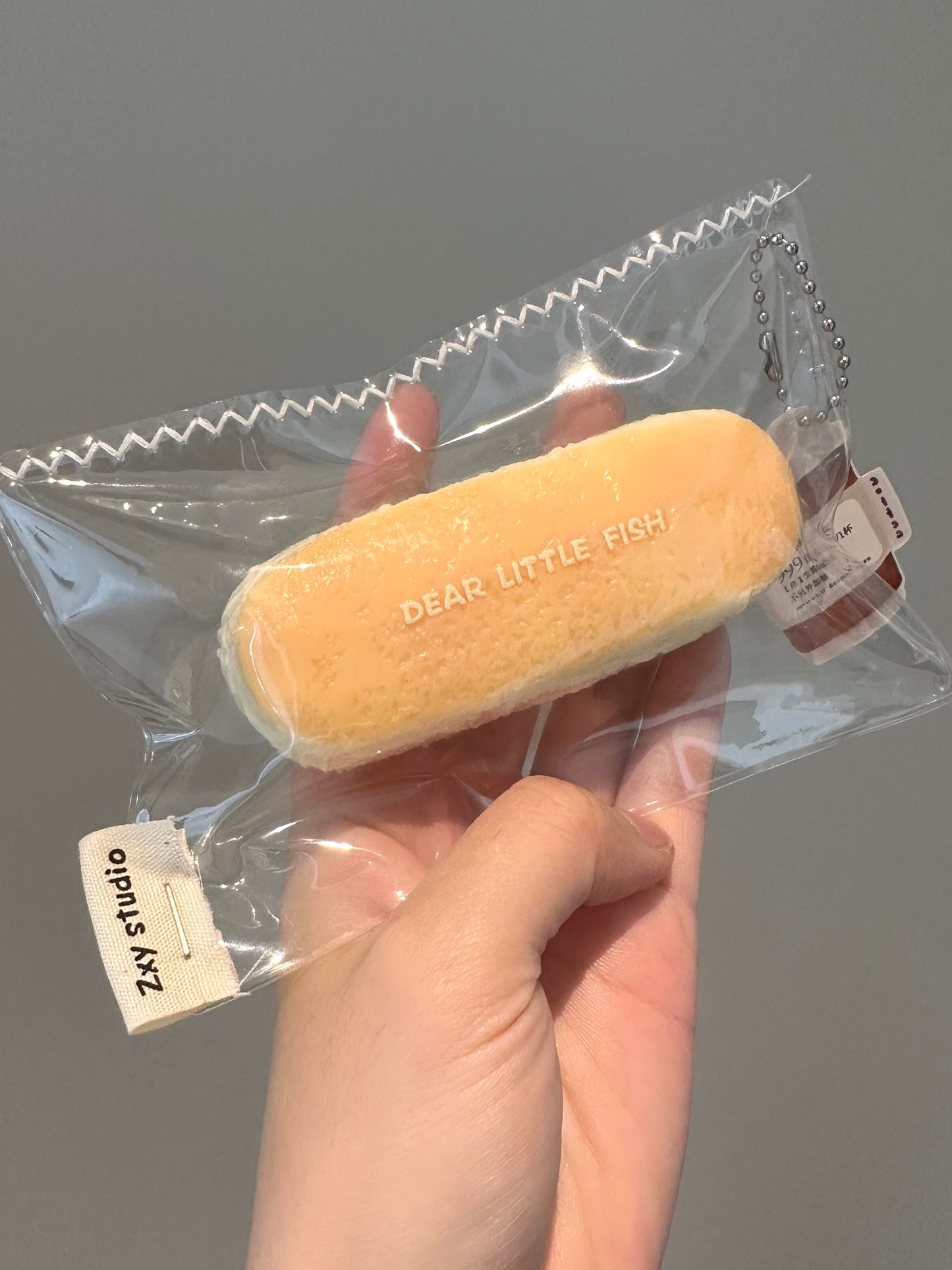 Cheese Milk-Crust Bun Squishy