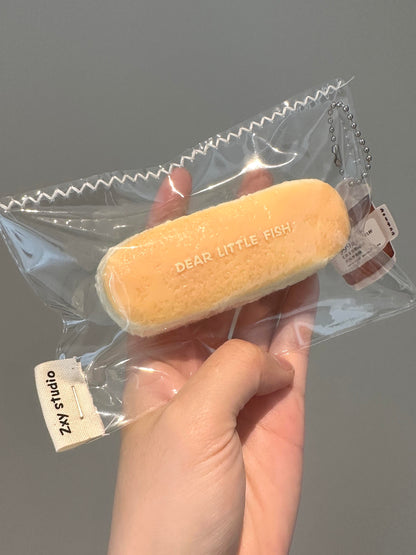 Cheese Milk-Crust Bun Squishy